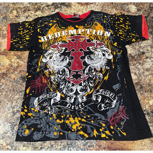 Y2K Urban Extreme “Redemption” Graphic Tee
